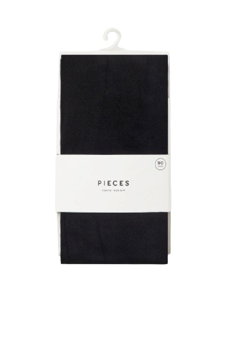 Pieces X Ditte Estrup - Pcnew Nikoline 90N Tights - Black Strømpebukser 