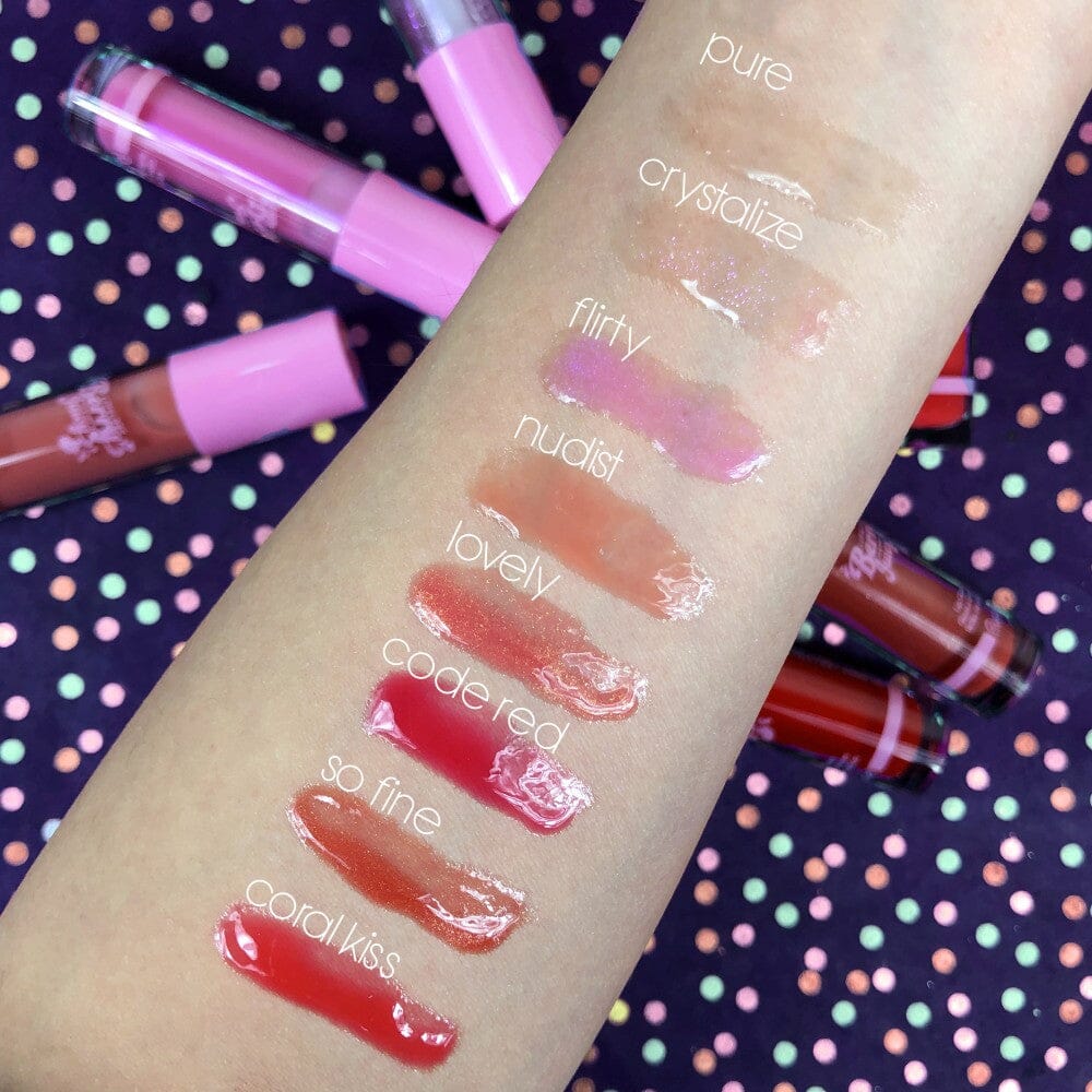 Rude Cosmetics - Berry Juicy Lip Gloss - Nudist - Lipgloss 