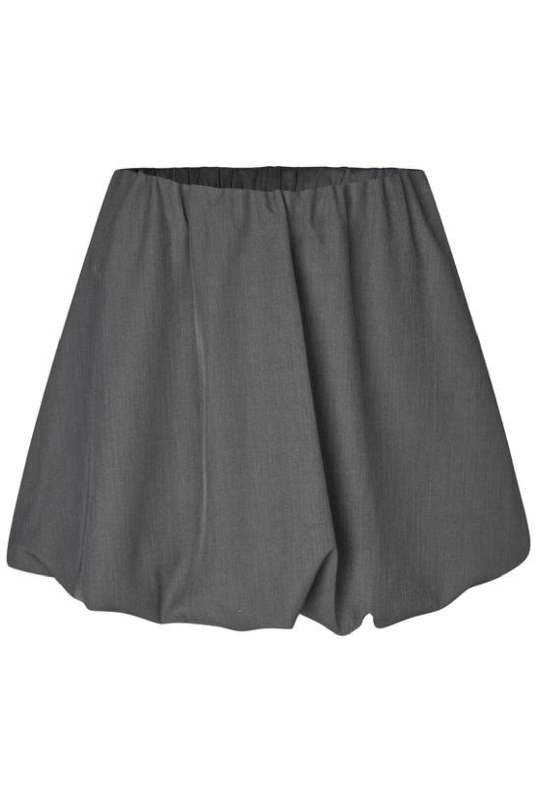 Second Female - Otilia Skirt 59252 - Dark grey melange