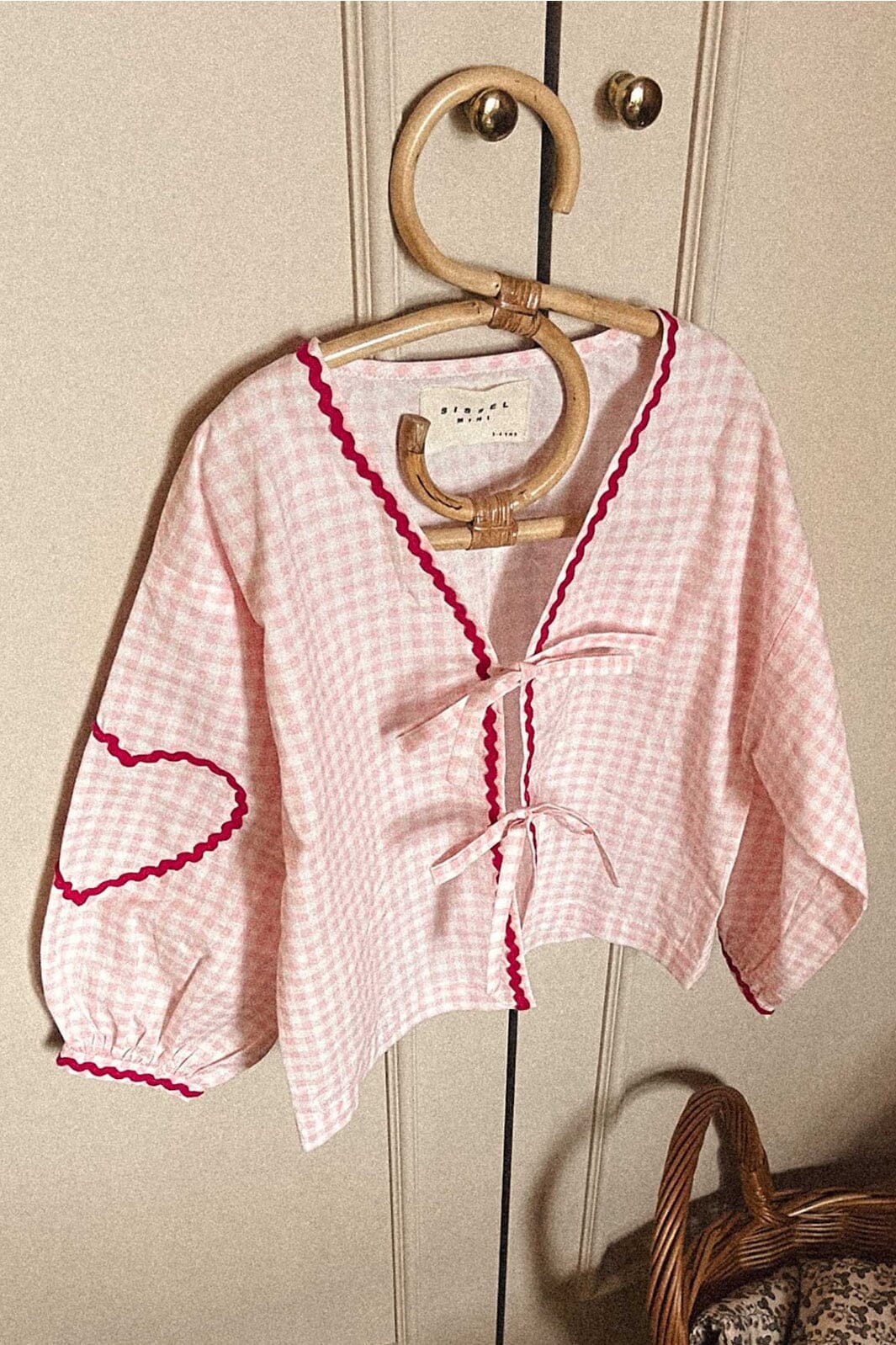 Sissel Edelbo - Astrid MINI Top SE 1513 - Pink Checks