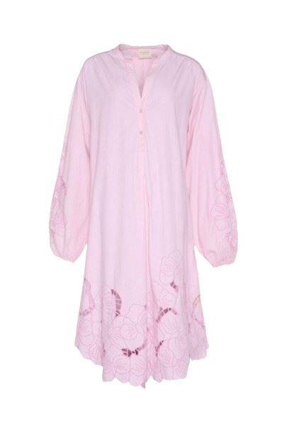 Sissel Edelbo - Coral Organic Cotton Dress SE 1229 - Cherry Blossom Kjoler 