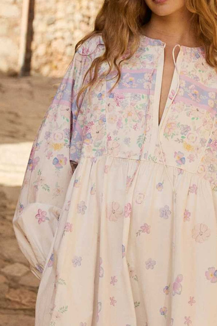 Sissel Edelbo - Pastel Dress SE 1595 - Pastel Florals