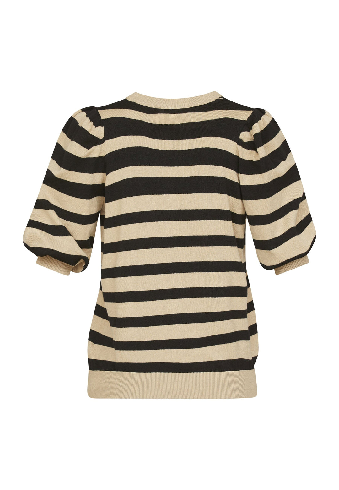 Sisters Point - Halia-Ss1 - 112 Beige/Black Strikbluser 