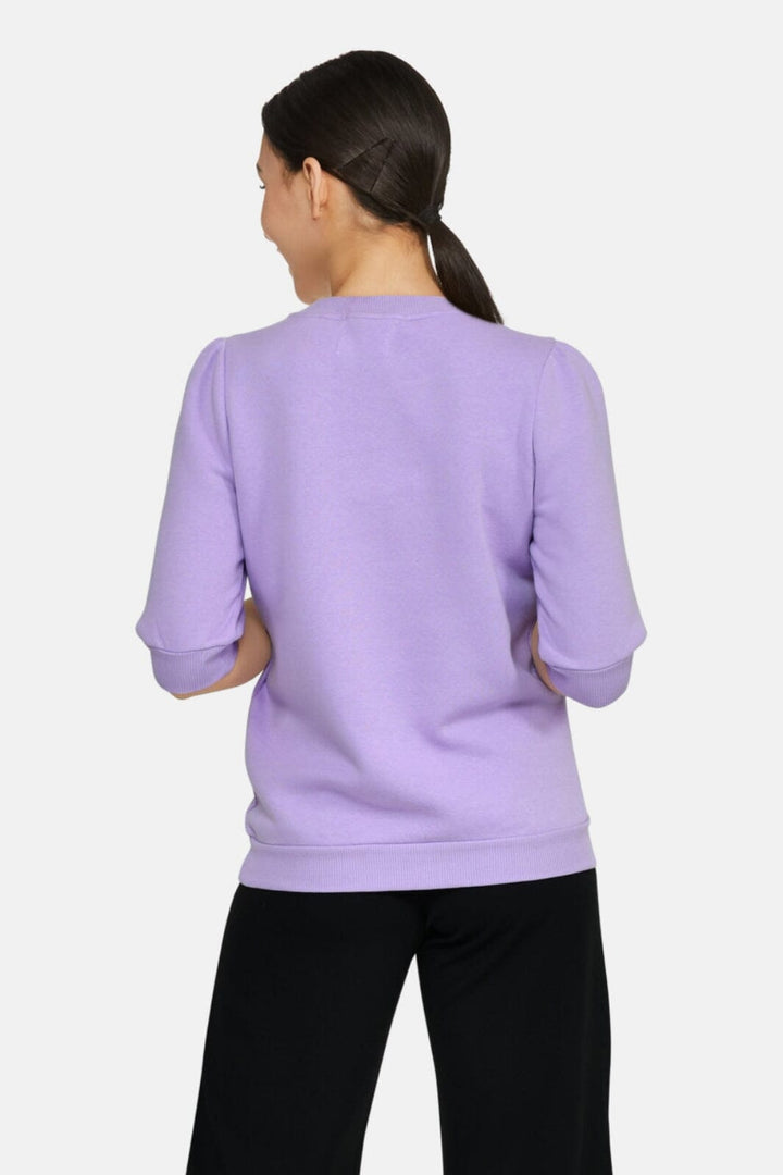 Sisters Point - N. Peva Puff Ss - L. Purple Sweatshirts 