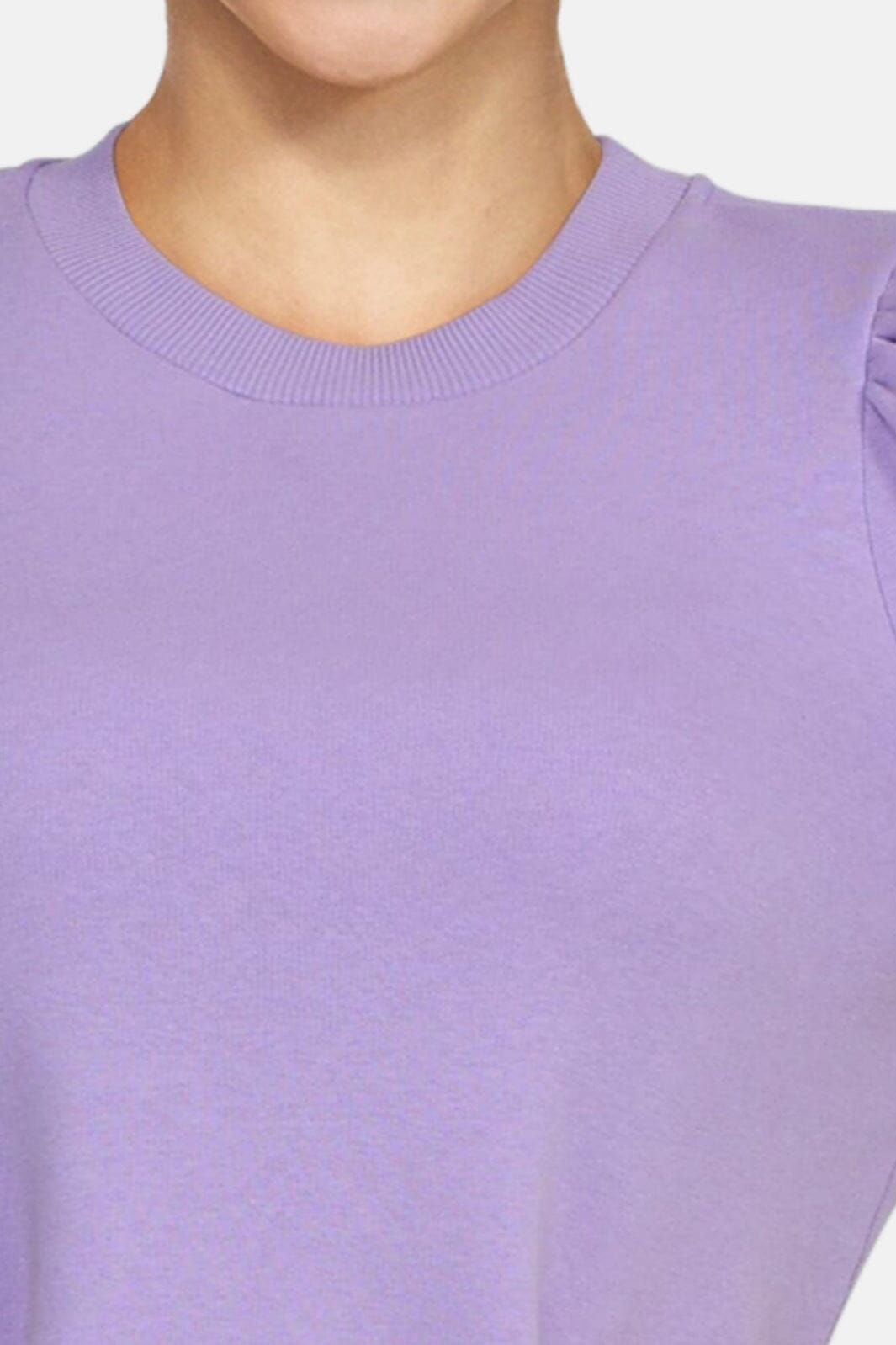 Sisters Point - N. Peva Puff Ss - L. Purple Sweatshirts 