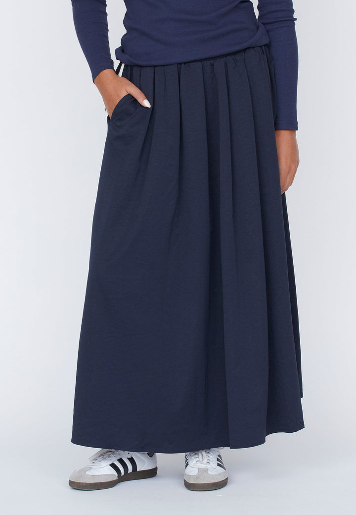 Sisters Point - Nara-Skirt - 830 Navy/Cream Nederdele 