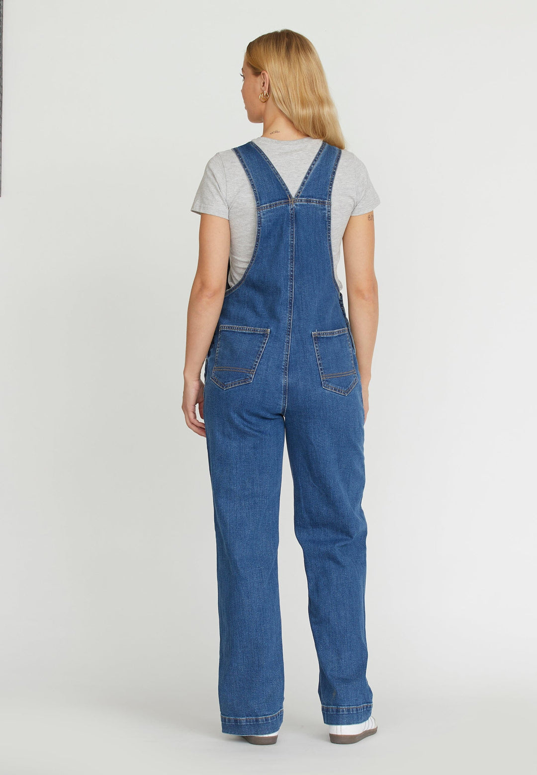 Sisters Point - Onea-Overall - 921 Mid Blue Wash Buksedragter 