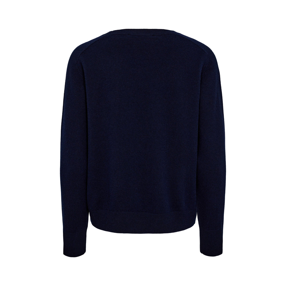 Sofie Schnoor - Pullover - 5111 Navy Strikbluser 