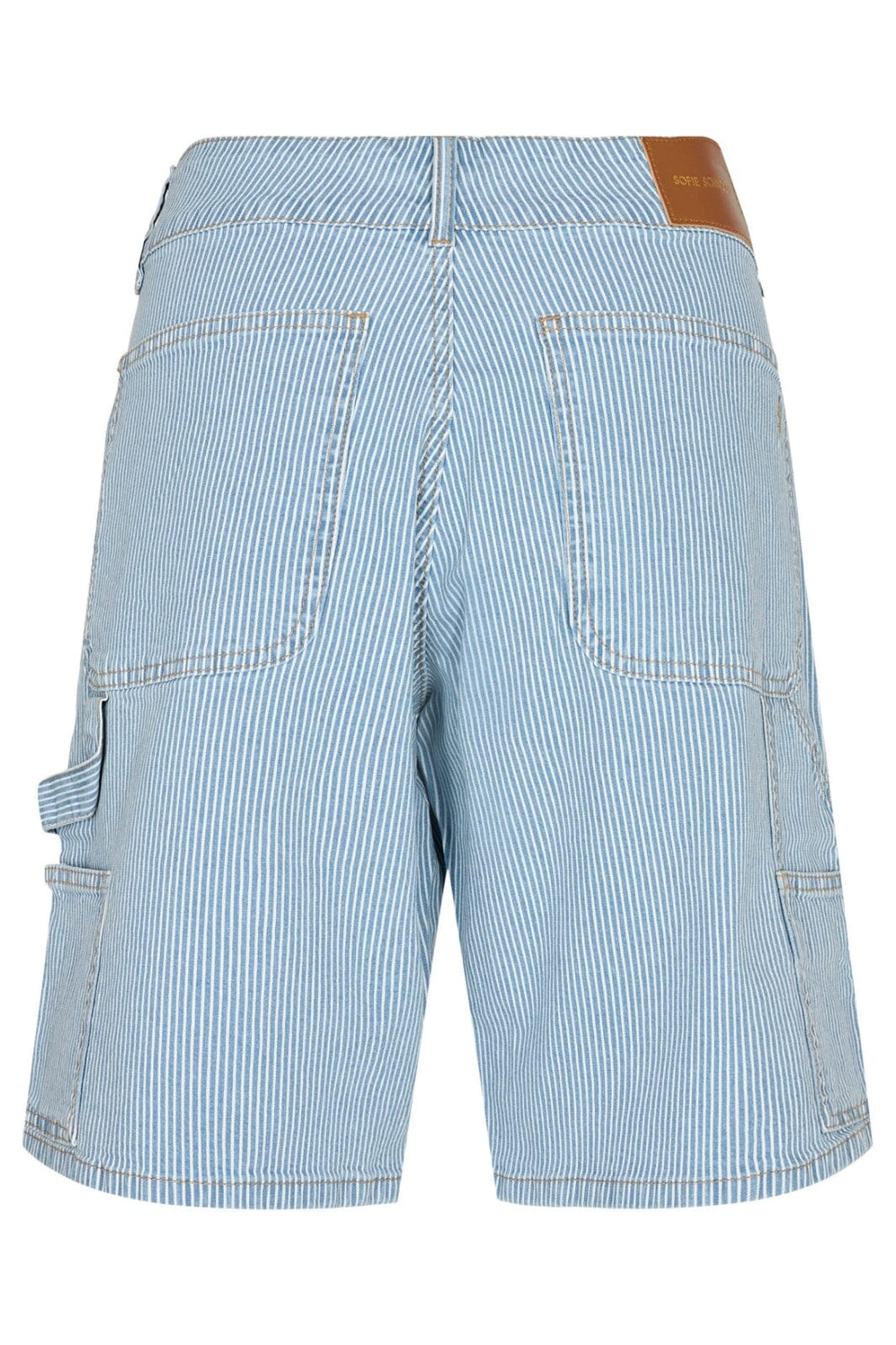 Sofie Schnoor - S232296 Trousers - Light Blue Striped Bukser 