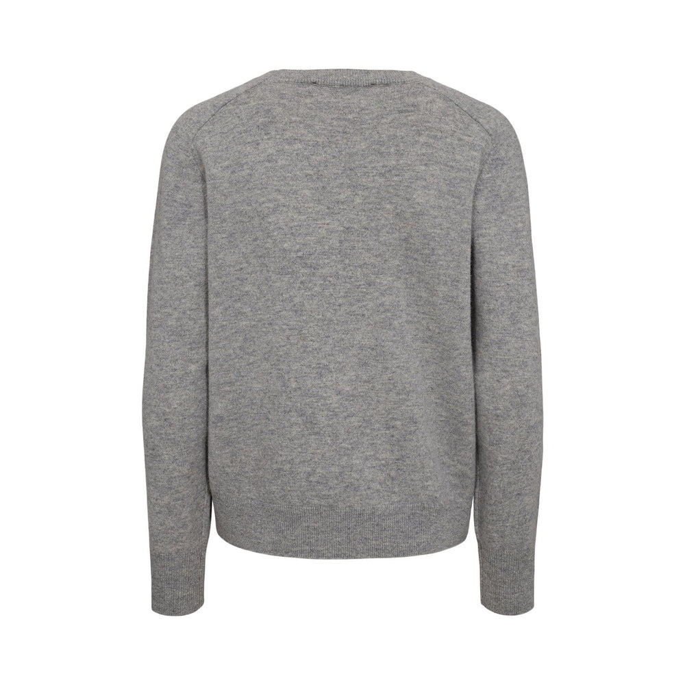 Sofie Schnoor - Snos435 Sweater - Grey Melange Sweatshirt 