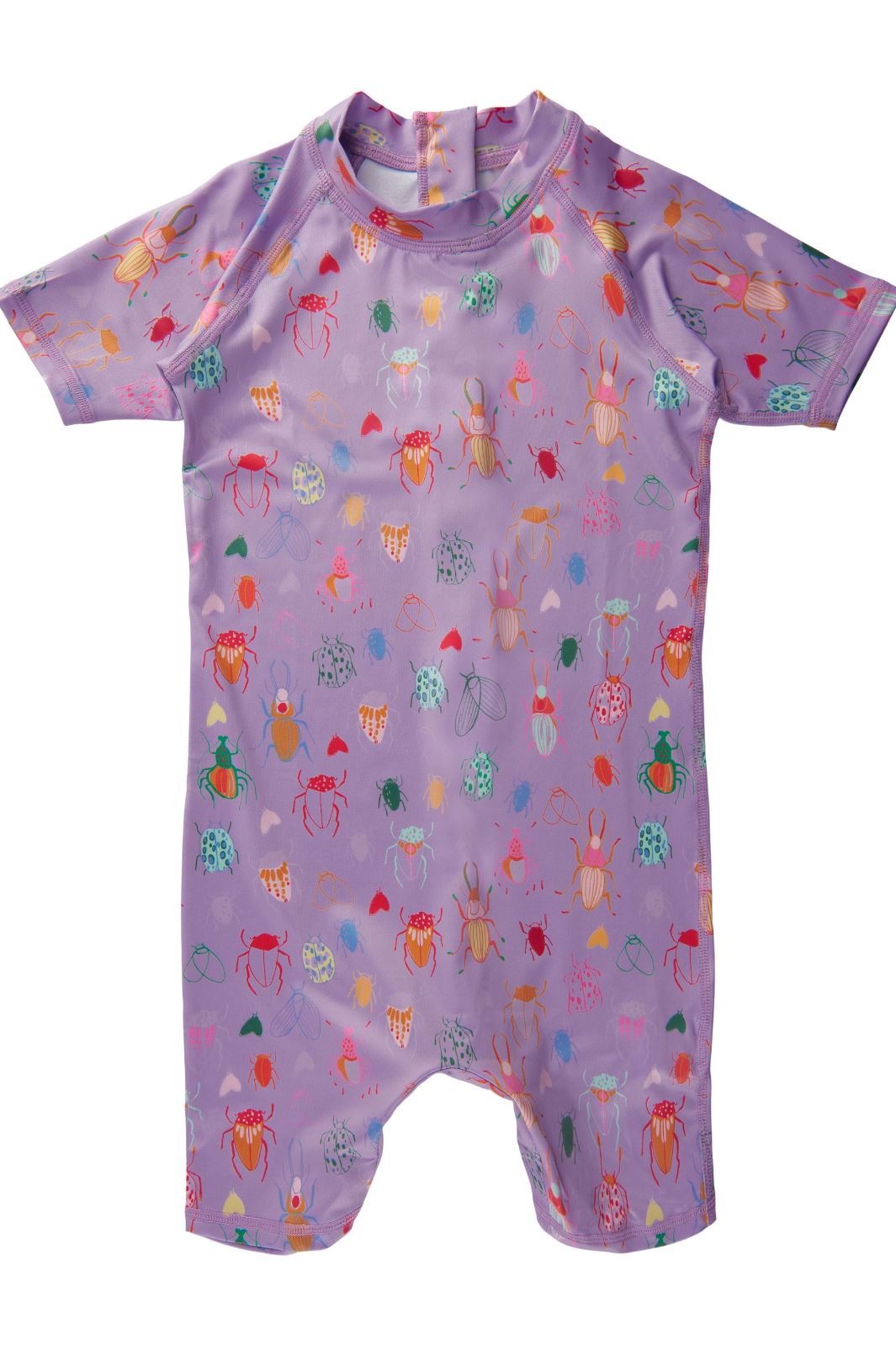 Soft Gallery - SGRey Bugs Sunsuit - Pastel Lilac Badedragter 