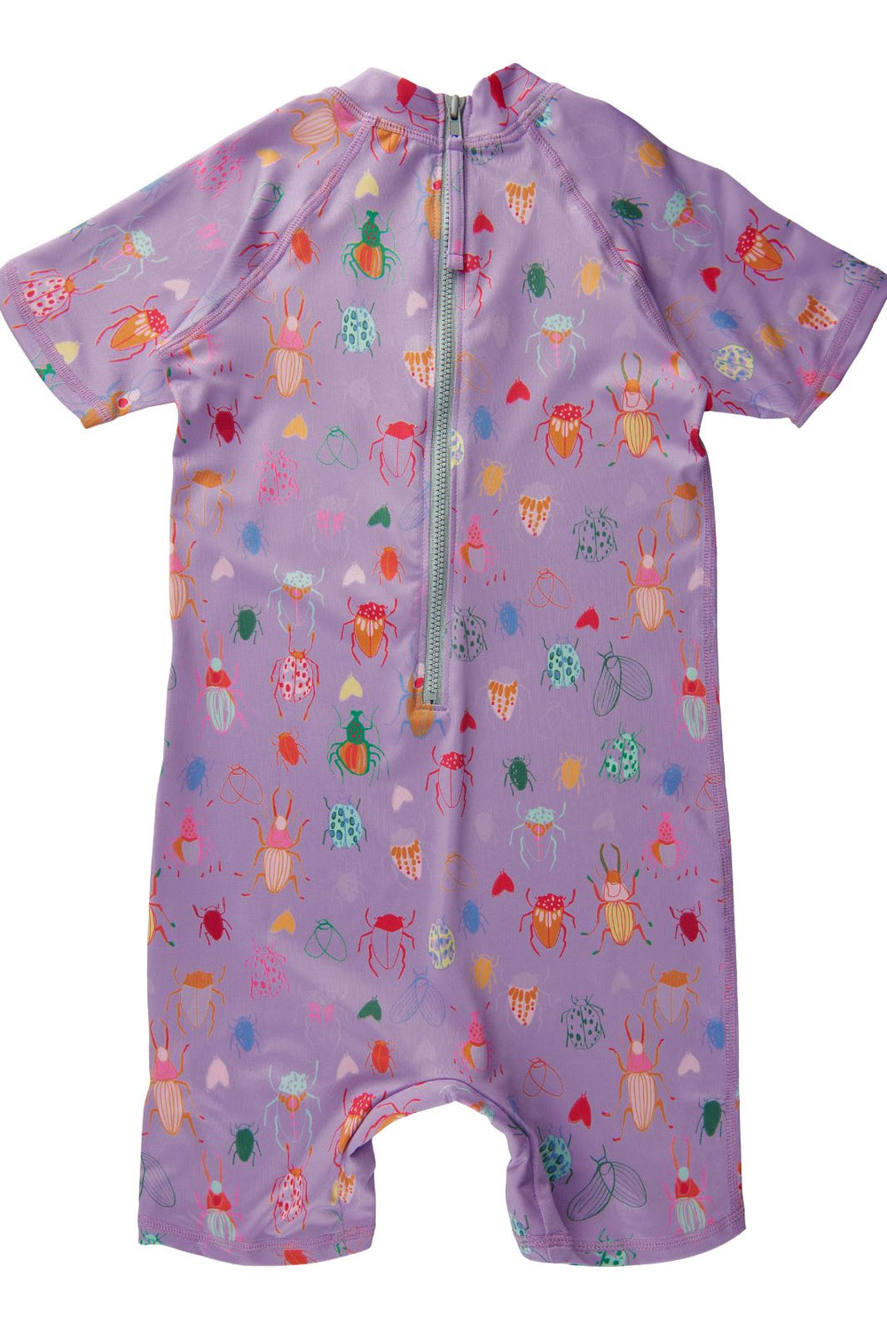 Soft Gallery - SGRey Bugs Sunsuit - Pastel Lilac Badedragter 