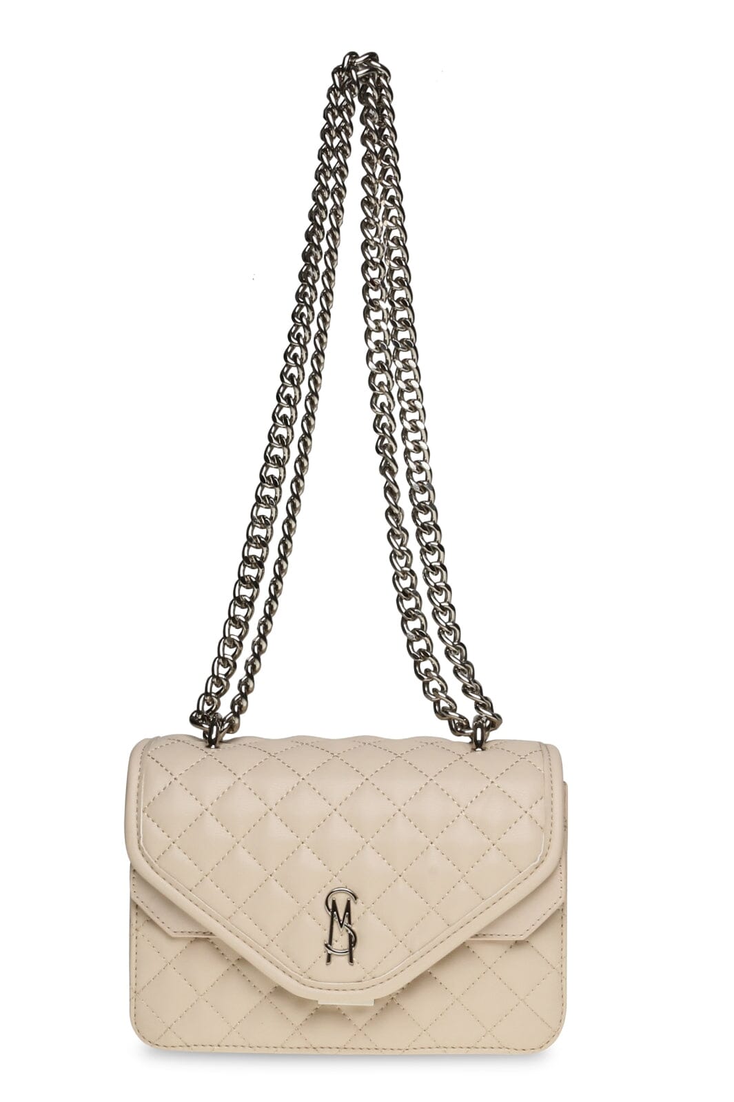 Steve Madden - Bmolto Crossbody bag - Bone/Silver Tasker 