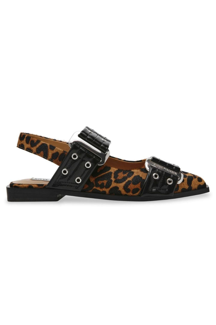 Steve Madden - Grand Ave-L Sandals - Black/ Leopard Sandaler 