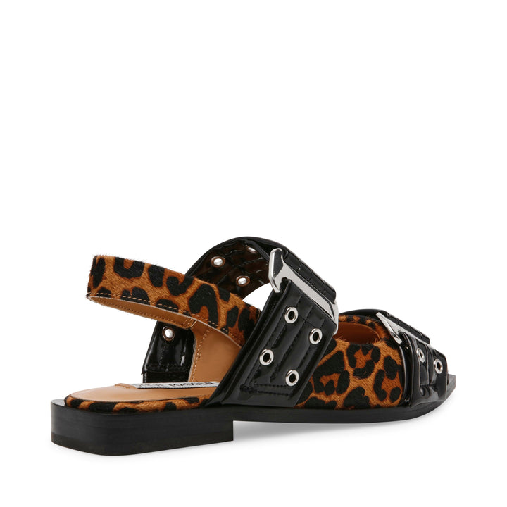 Steve Madden - Grand Ave-L Sandals - Black/ Leopard Sandaler 