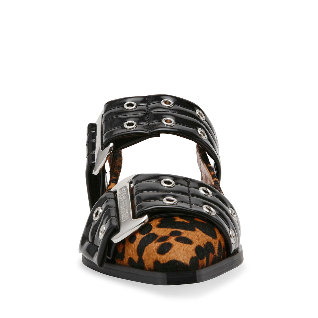 Steve Madden - Grand Ave-L Sandals - Black/ Leopard Sandaler 