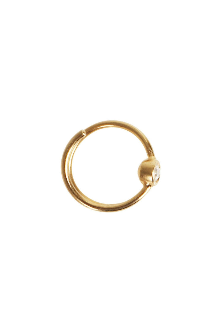 Stine A - Big Dot Curl Earring Left Gold - 1174-02-L 