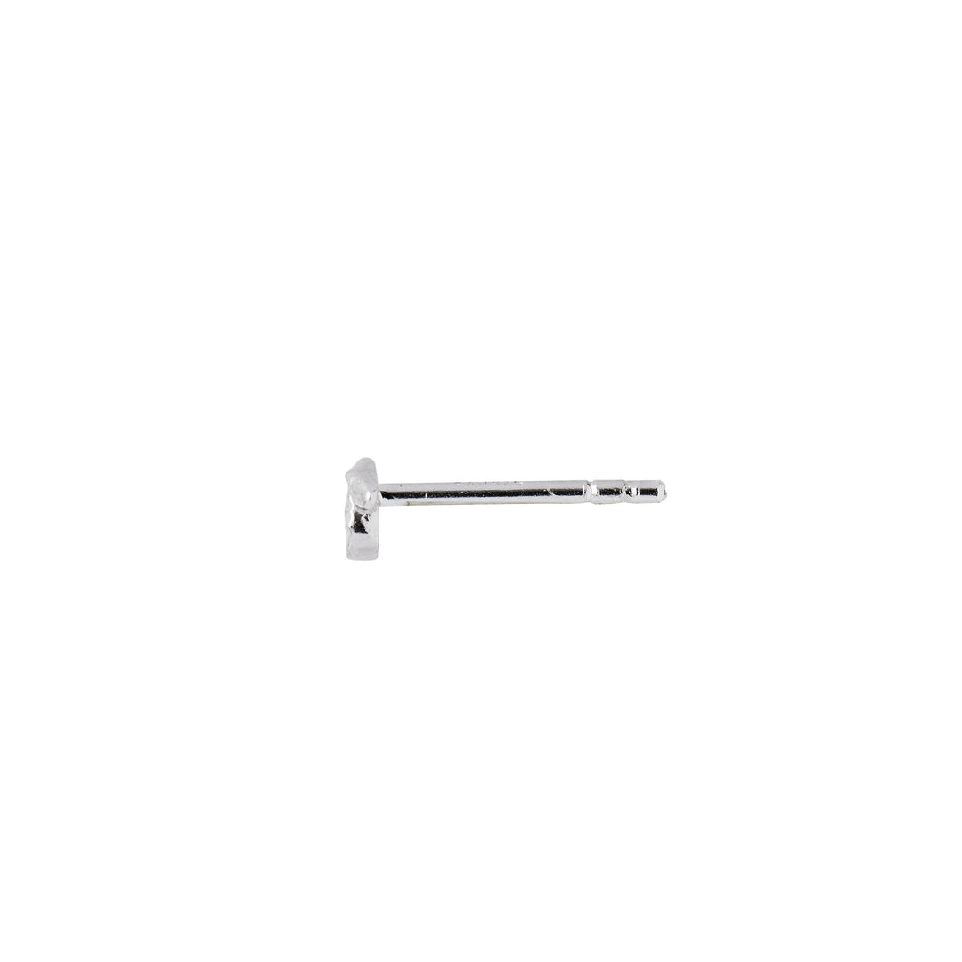 Stine A - Tres Petit Flow Earring Silver - Single - 1336-00-S Øreringe 