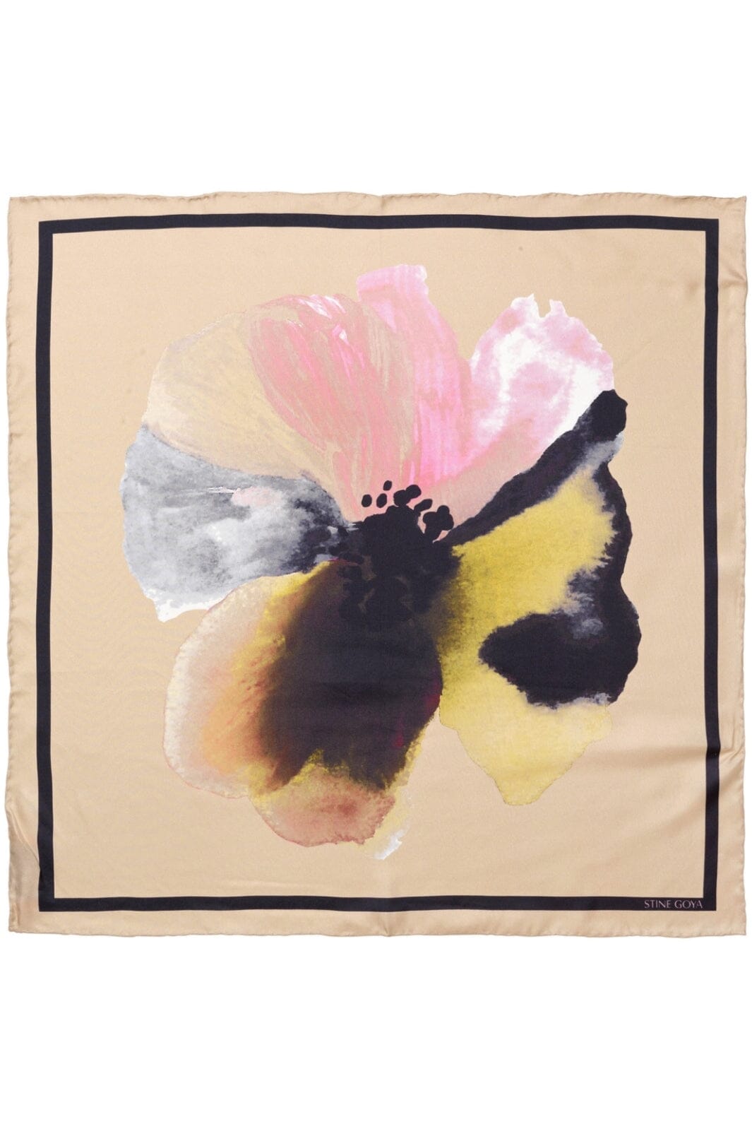 Stine Goya - Small Scarf, 2287 Silk Scarves - Pastel Petals Tørklæder 