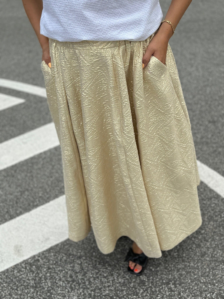 Stories From The Atelier By Copenhagen Shoes - Thinking Skirt - 0051 Gold Nederdele 