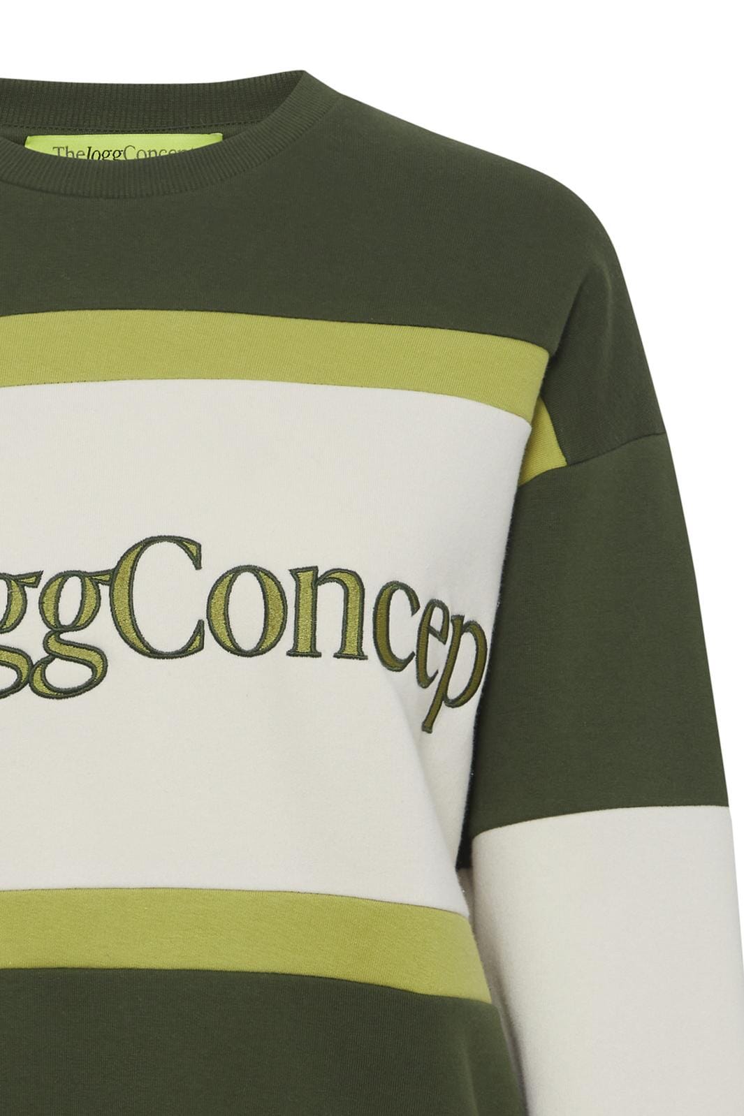 The Jogg Concept - Jcsage Logo Sweatshirt - Rifle Green Mix