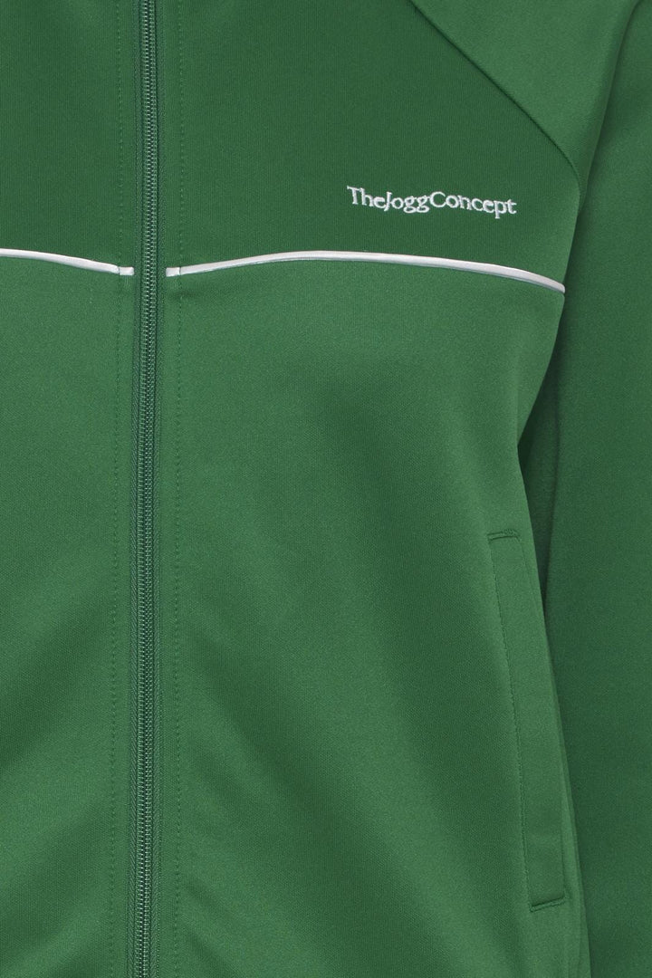 The Jogg Concept - Jcsima Piping Cardigan - Verdant Green Mix