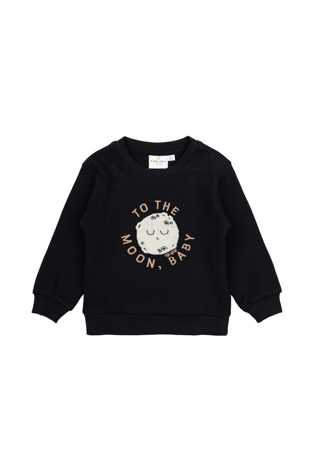 The New Siblings - Tnsmadden Uni Sweatshirttns5824 - Black Beauty Sweatshirts 