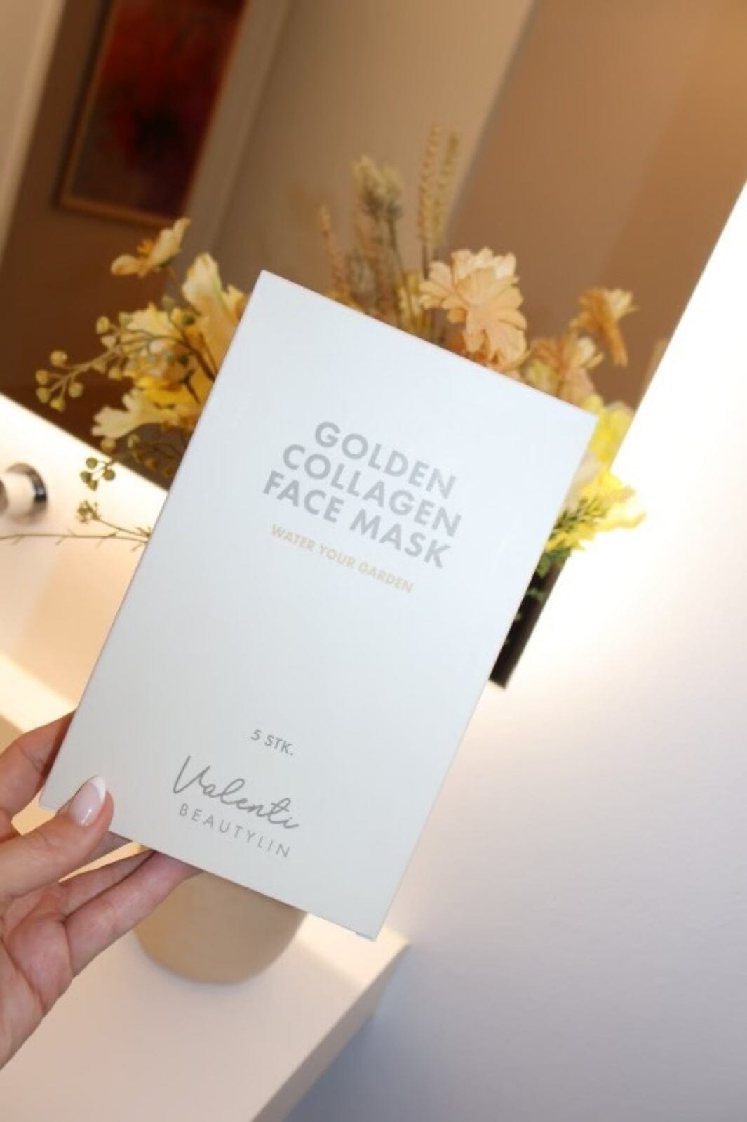 Valentin Beautyline - Gold Collagen Facemask (Box) Ansigtsmasker 