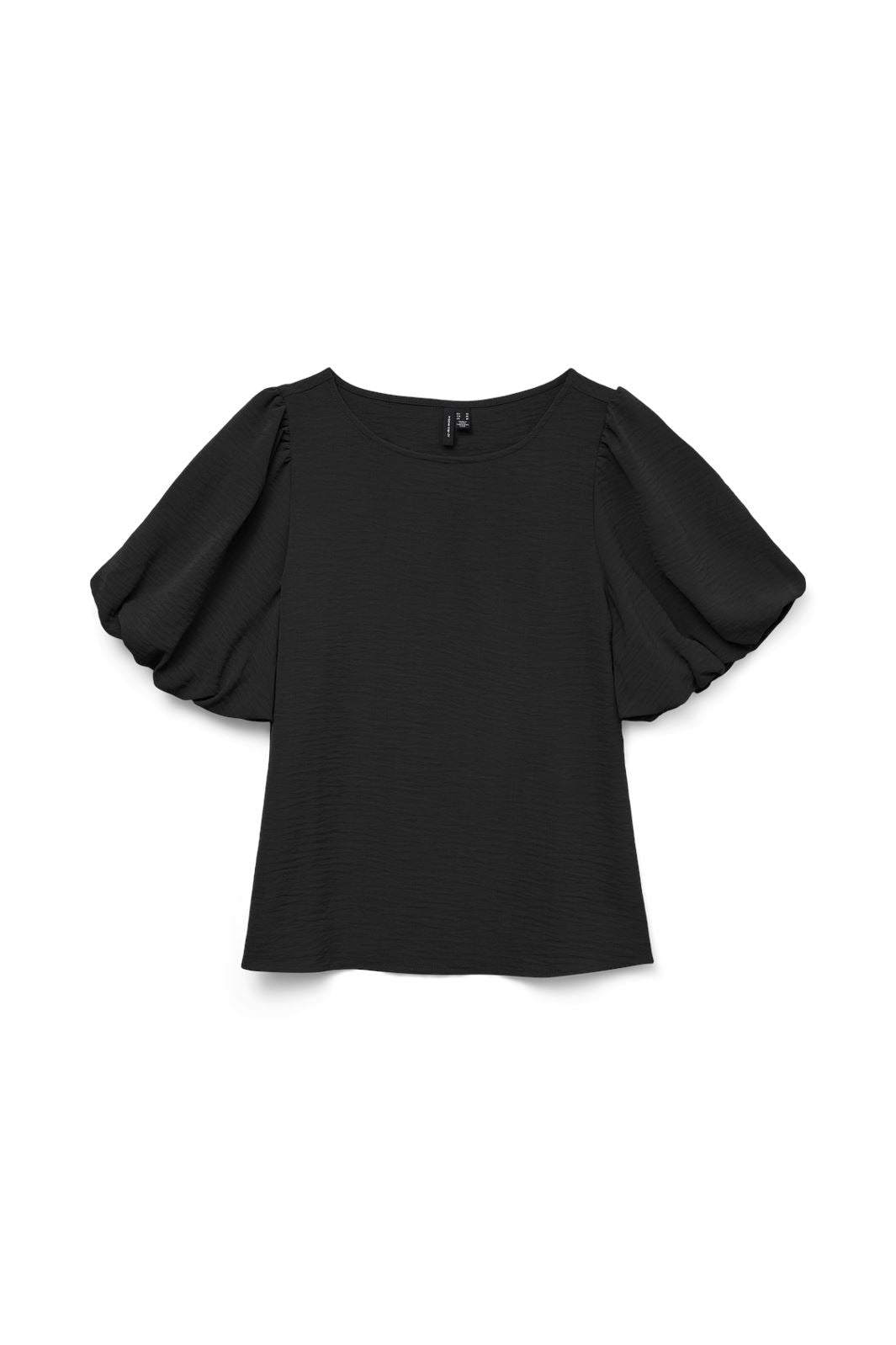 Vero Moda - Vmalva Ballon Sleeve Top - 4763146 Black