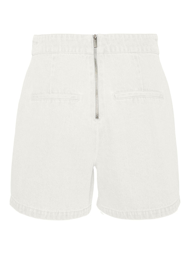 Vero Moda - Vmmartine Hr Short But Denim Shorts Lcs - Snow White - Shorts 