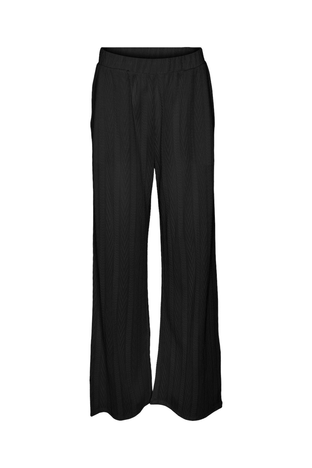 Vero Moda - Vmocasia Wide Pant Btq - 4632679 Black