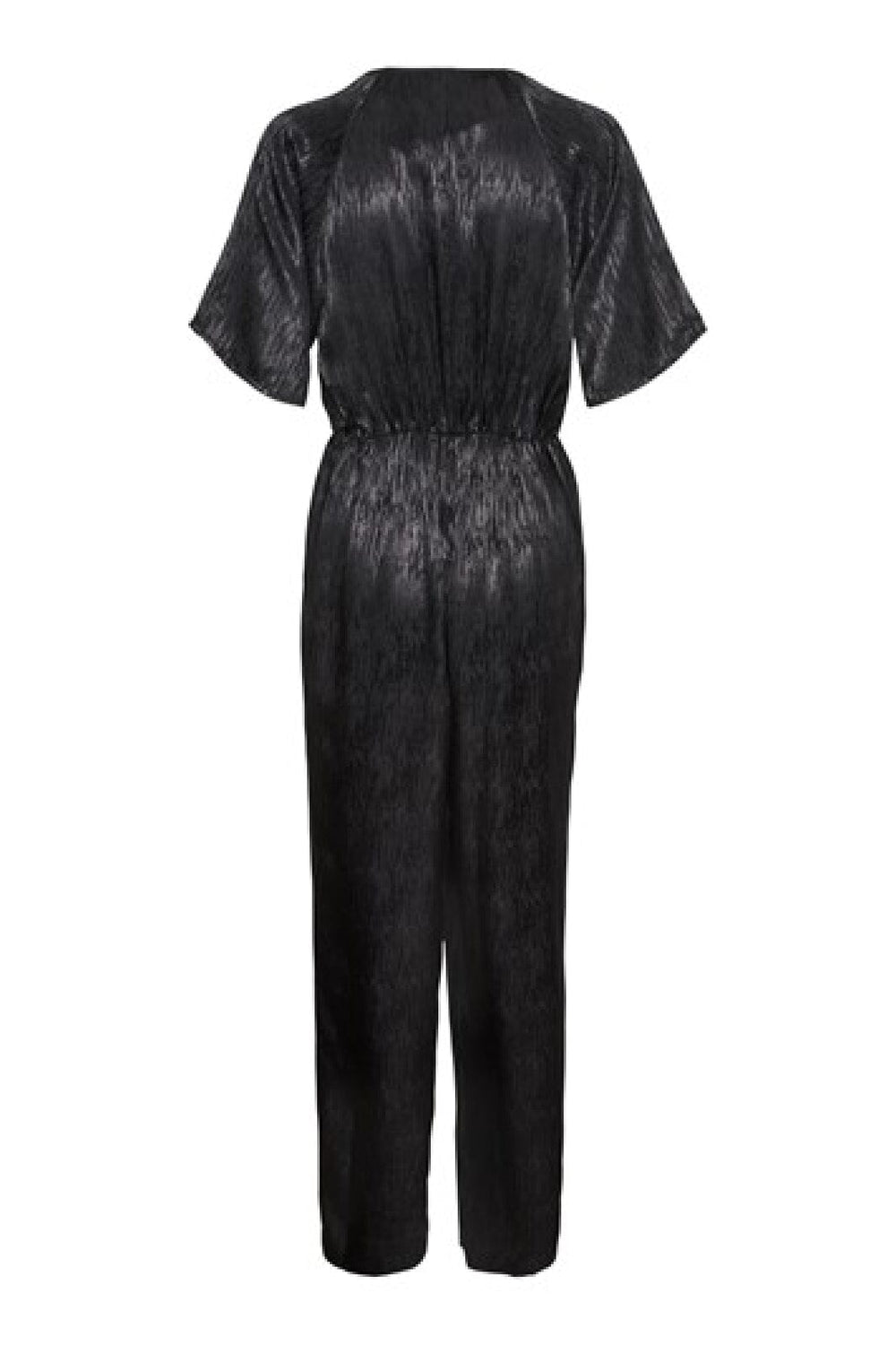 Vero Moda - Vmsina S/S V-Neck Jumpsuit Wvn Ga Pa - Black - Buksedragter 