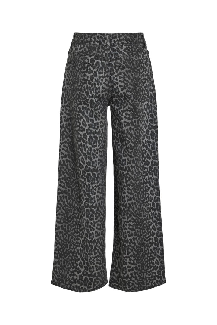 Vila - Vichia New Leopard Jeans - 4755237 Poppy Seed Leopard