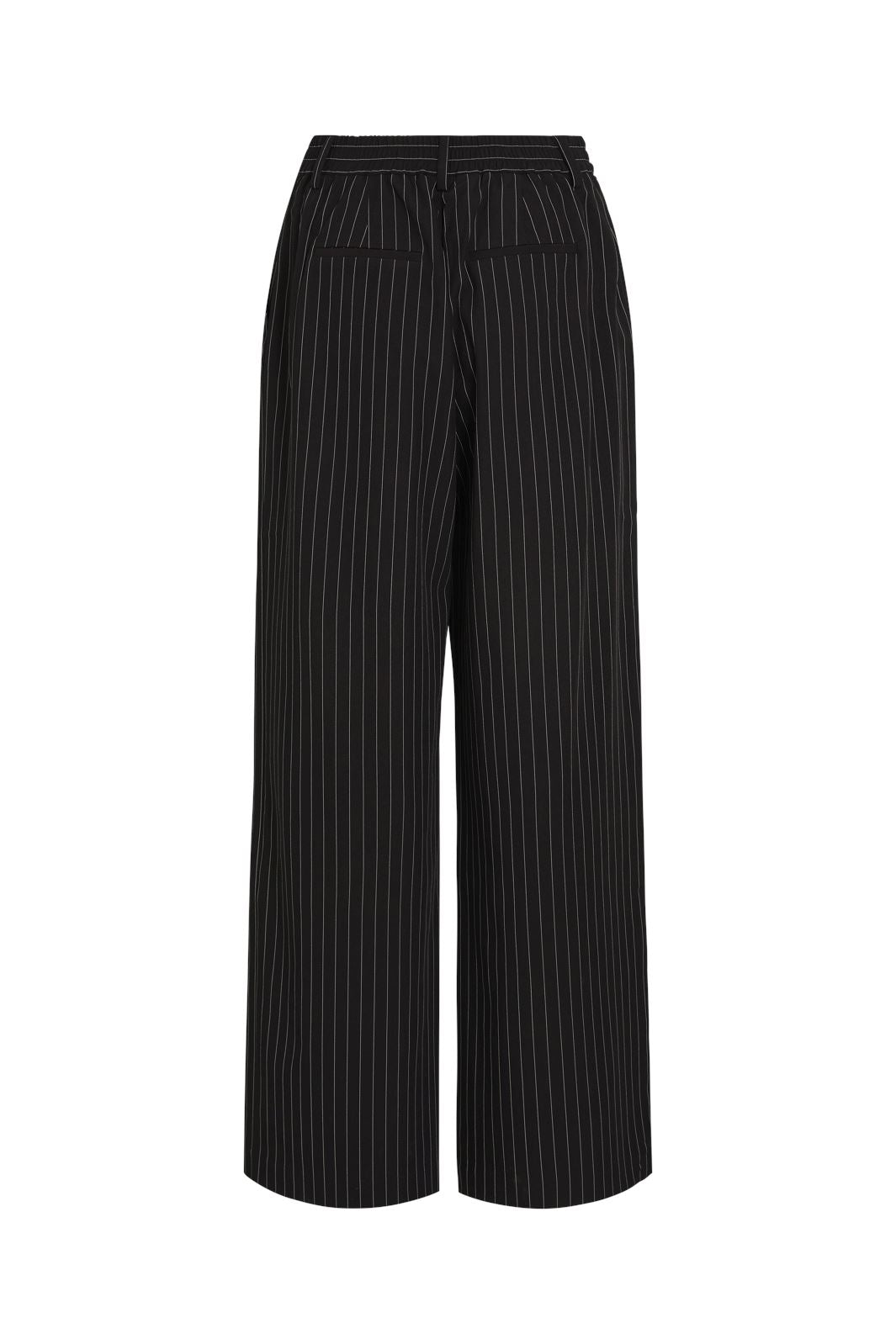 Vila - Vikanda Pants - 4730369 Black Pinstripe