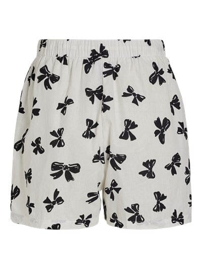 Vila - Vinaila Shorts - 4635053 Cloud Dancer Bows Shorts 