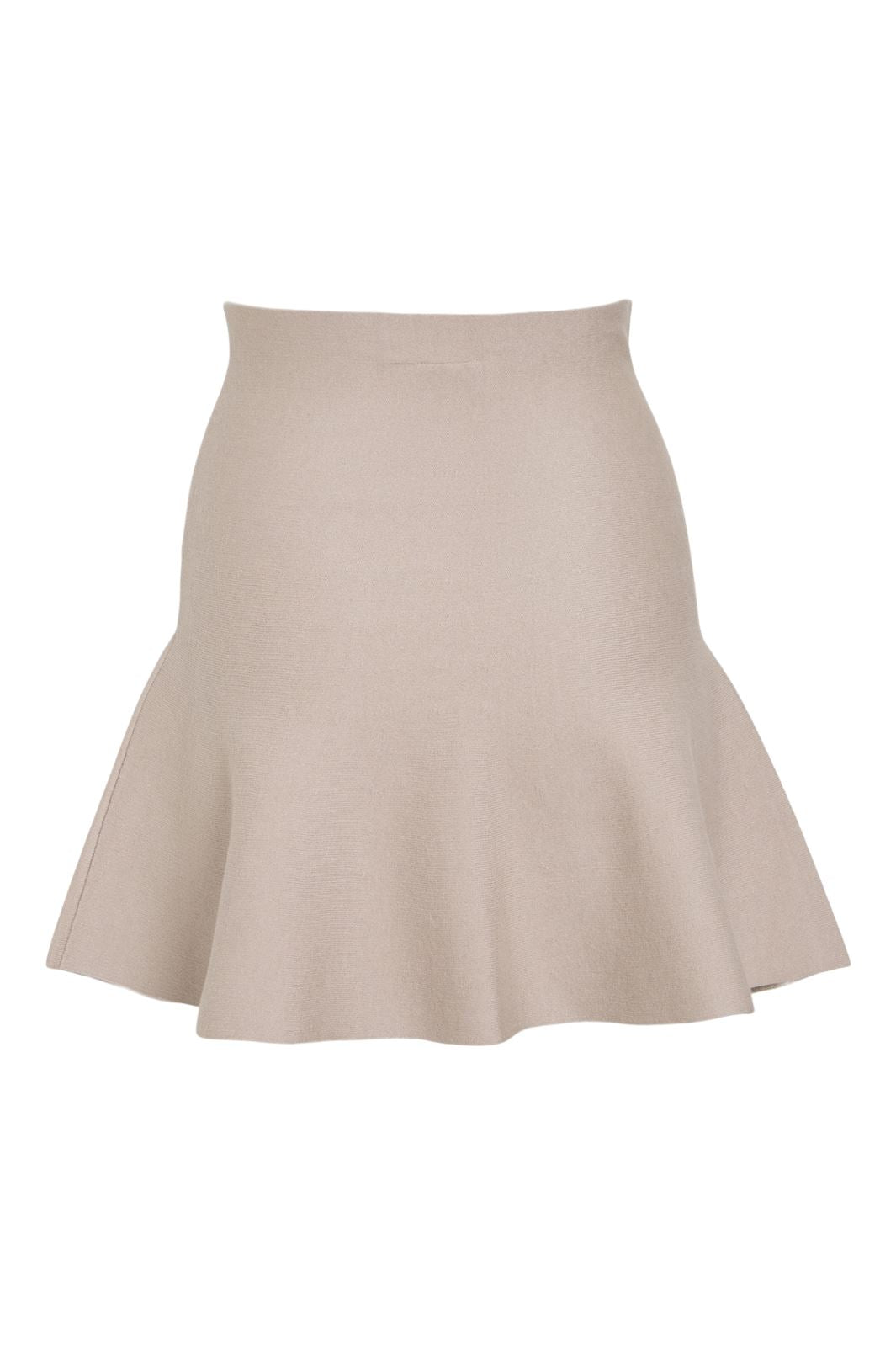 Vila - Vizarah Skater Skirt/Ka - 4584749 Natural Melange