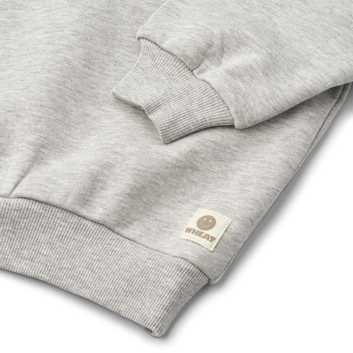 Wheat Collab - Hoodie Bonno - 0105 Grey Melange