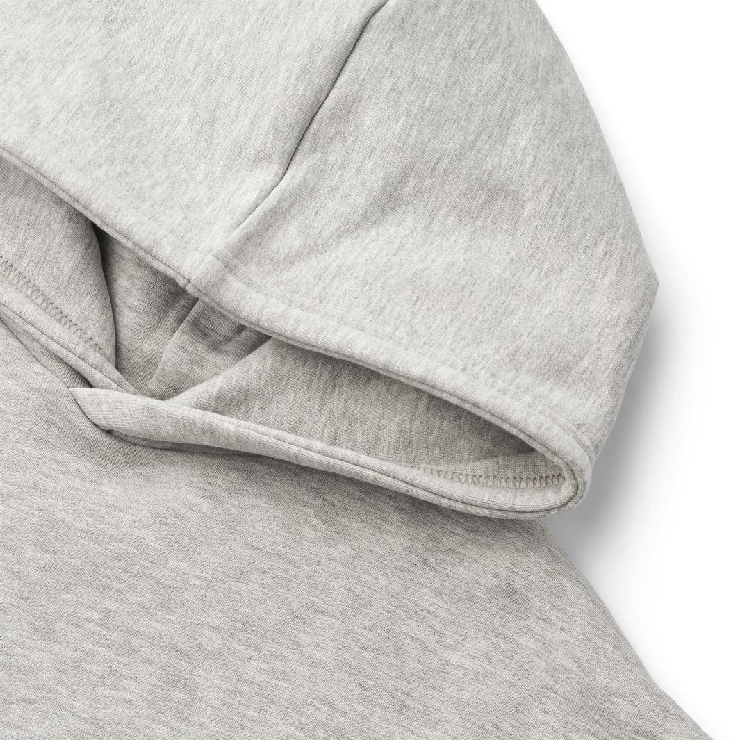 Wheat Collab - Hoodie Bonno - 0105 Grey Melange