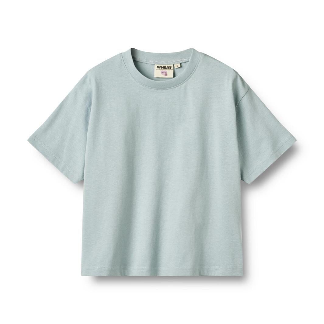 Wheat Collab - T-shirt S/s Noko - 1043 Blue