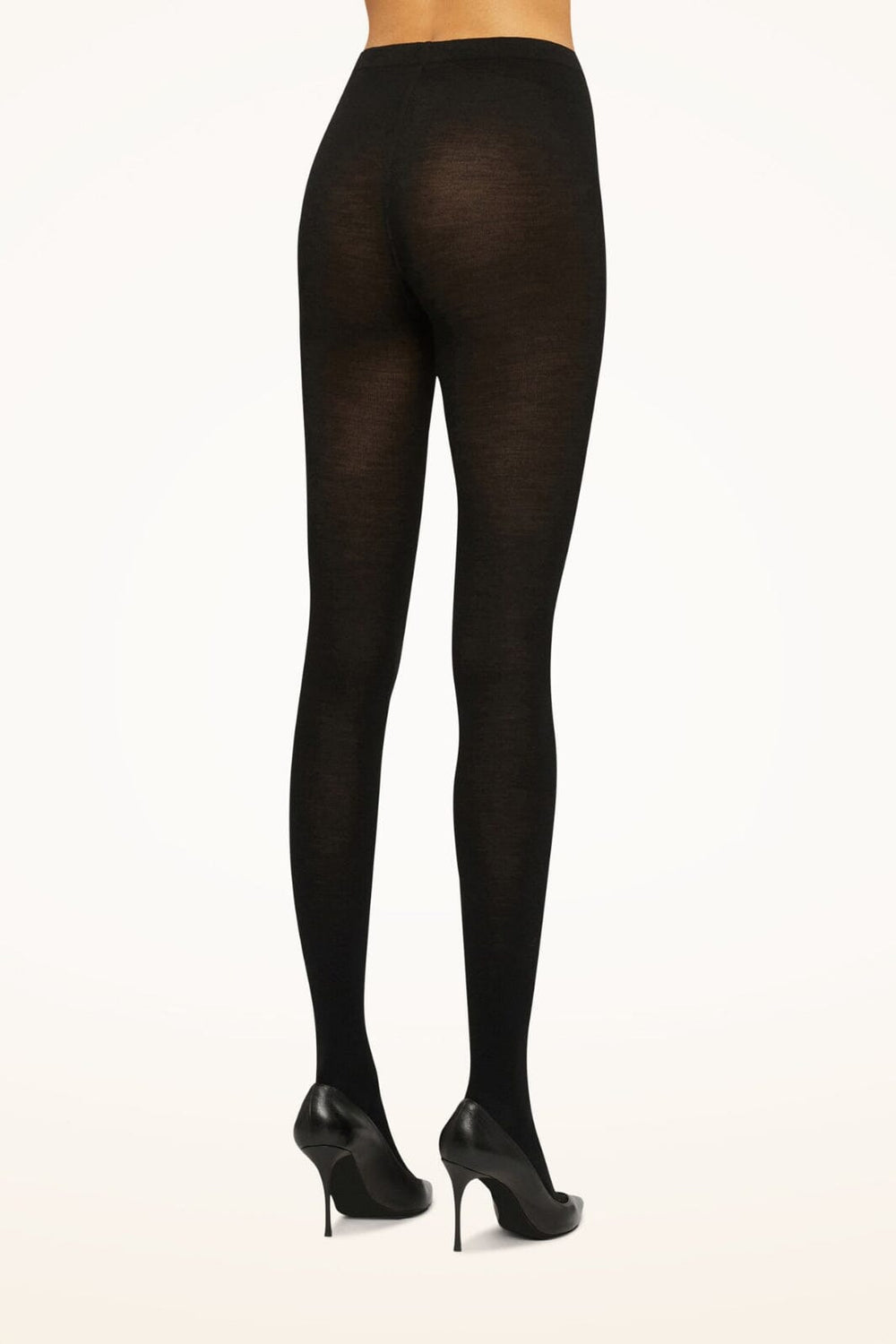 Wolford - Merino Tights - Black Strømpebukser 