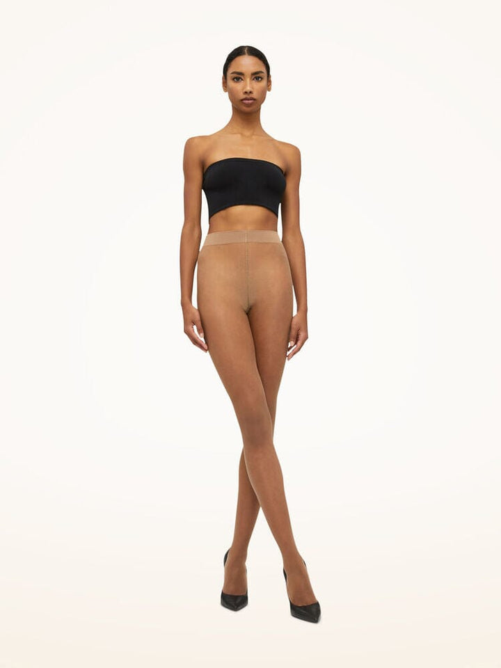 Wolford - Nude 8 Tights - Caramel Strømpebukser 