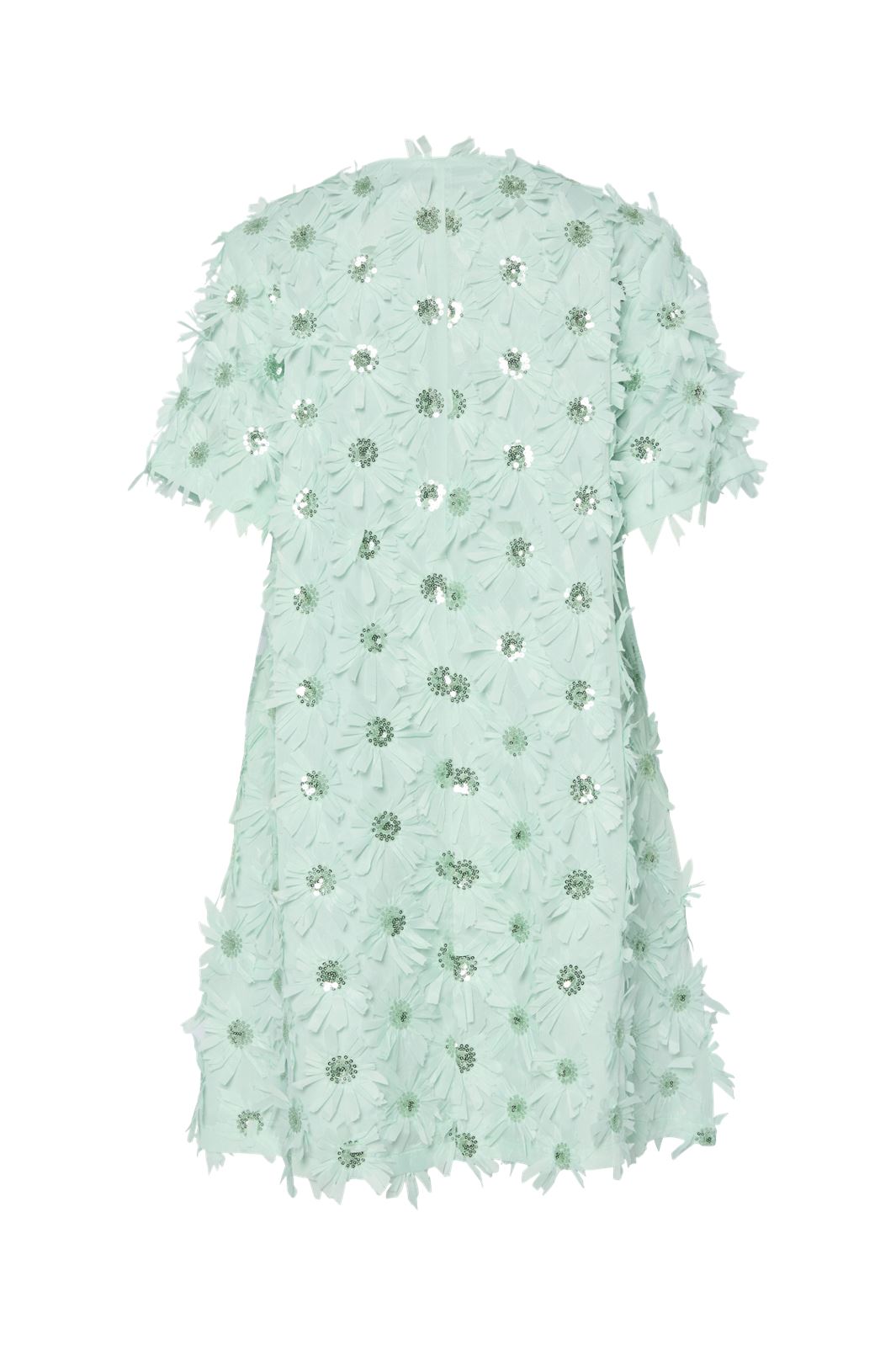 Y.A.S - Yasabelone Ss V-Neck Dress - 4784096 Mist Green