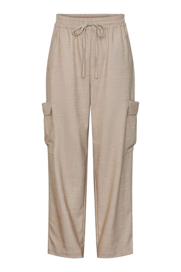 Y.A.S - Yasira Pant - 4422900 Irish Cream Melange Bukser 