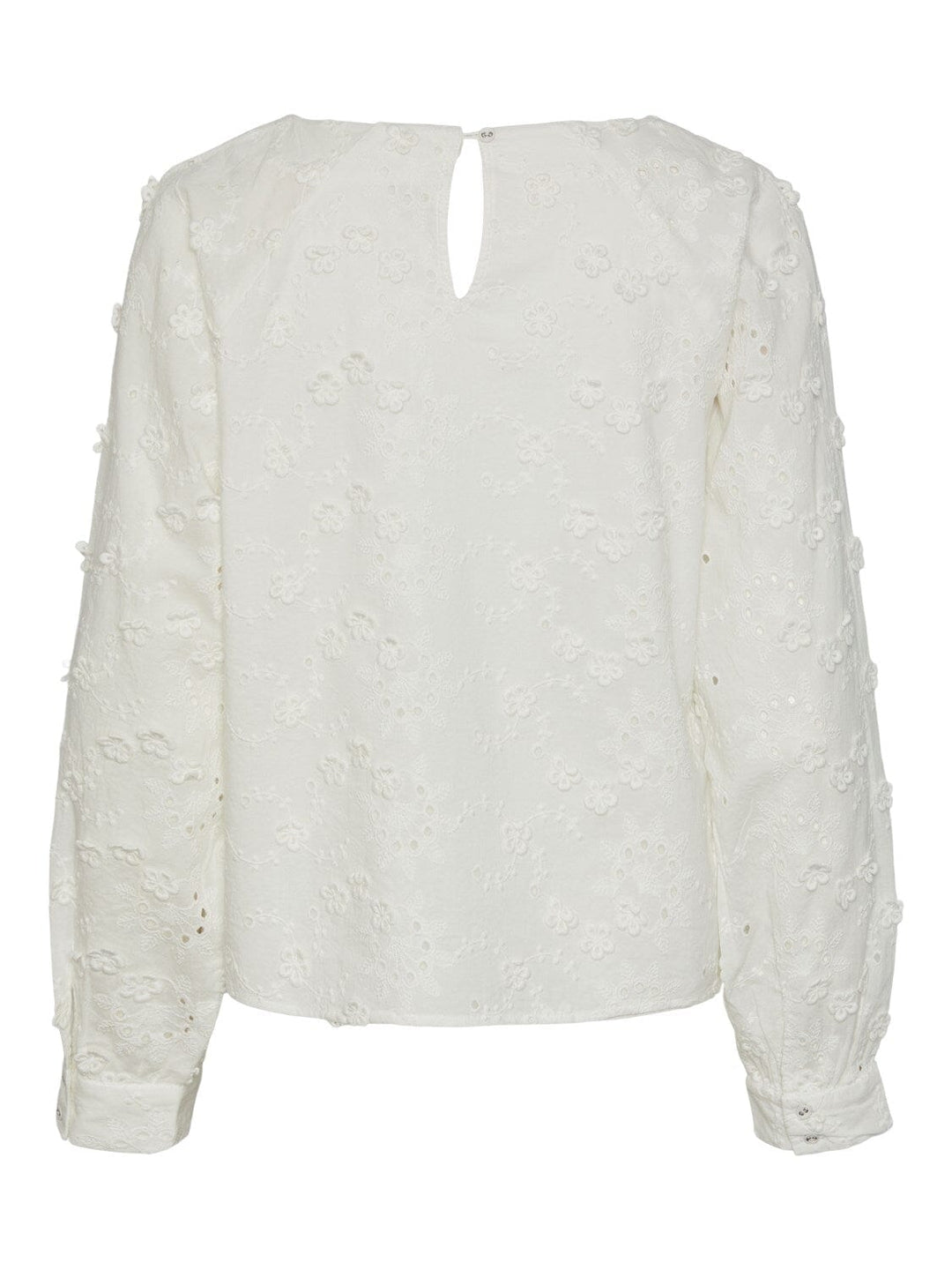 Y.A.S - Yasmenusa Ls Top - 4438832 Star White Bluser 