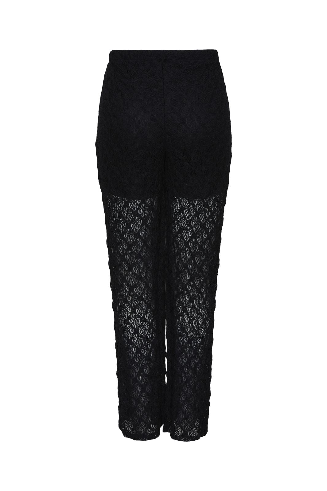 Pieces - Pcgaya Lace Pants Jit - 4654285 Black